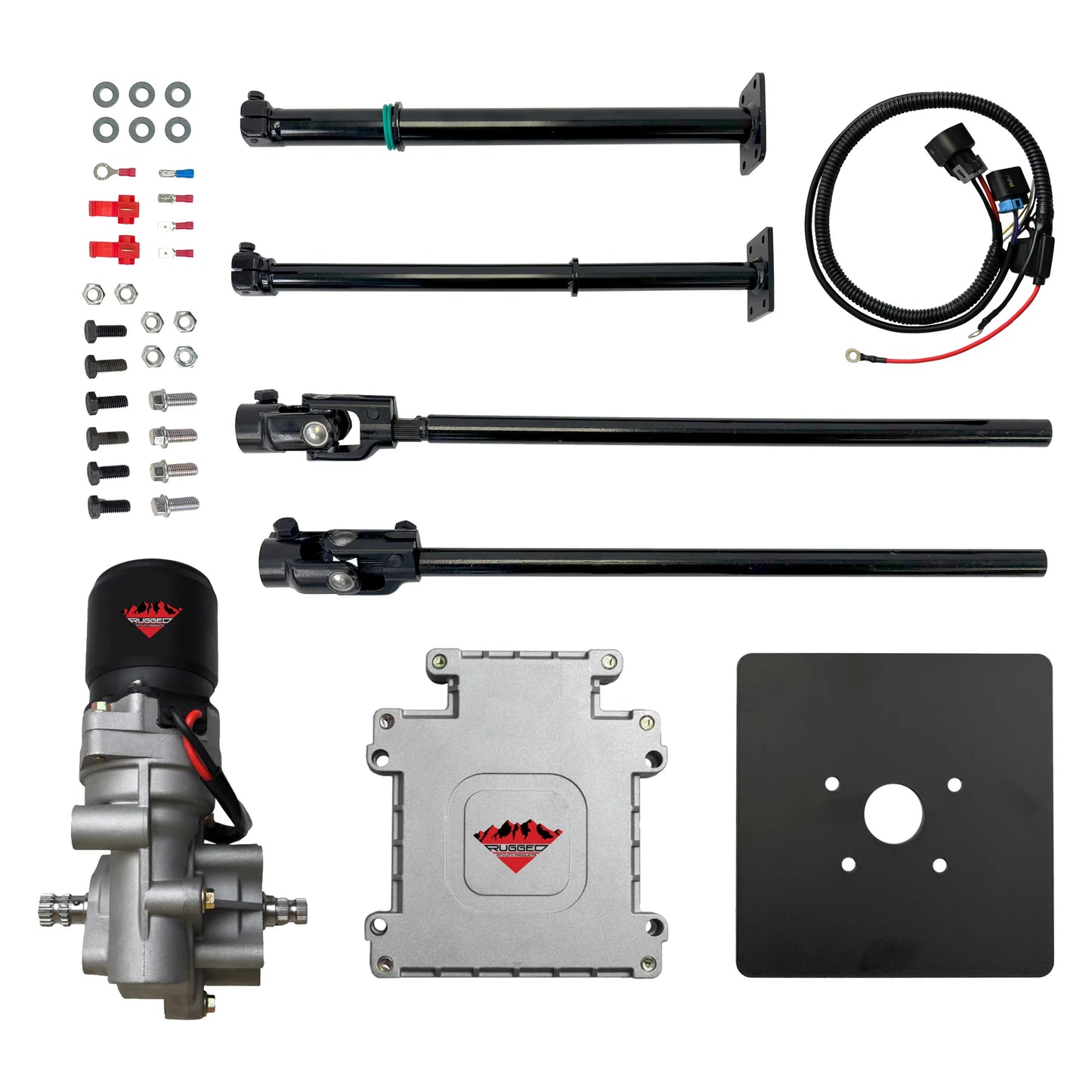 380W Universal ATV Electric Power Steering Kit - FABRICATION REQUIRED