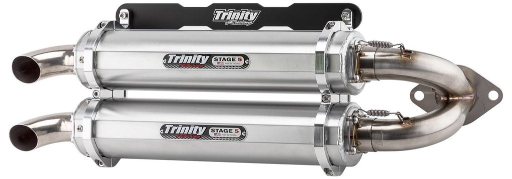 Trinity Racing Dual Slip On Exhaust RZR RS1