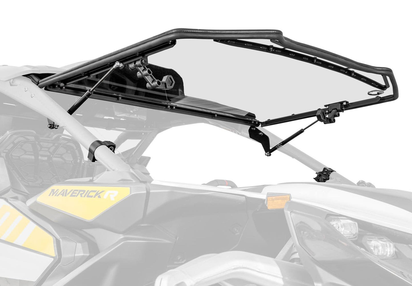 Can-Am Maverick R Scratch-Resistant Flip Windshield | Ultimate Versatility and Durability