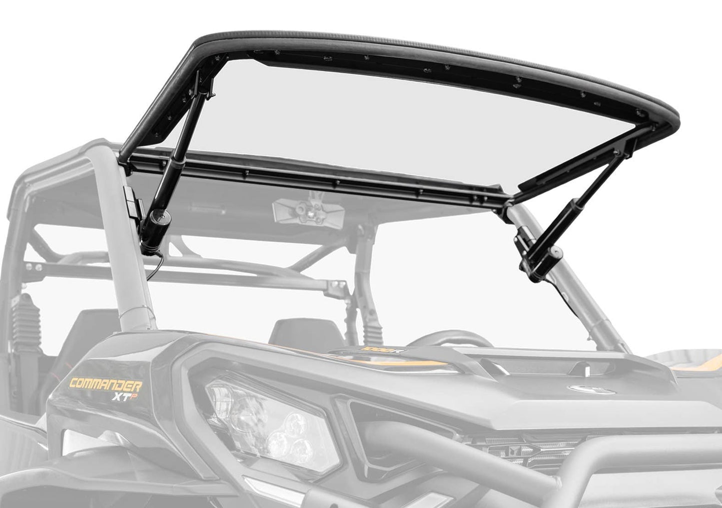 SuperATV Power Flip Up Windshield | CanAm Maverick