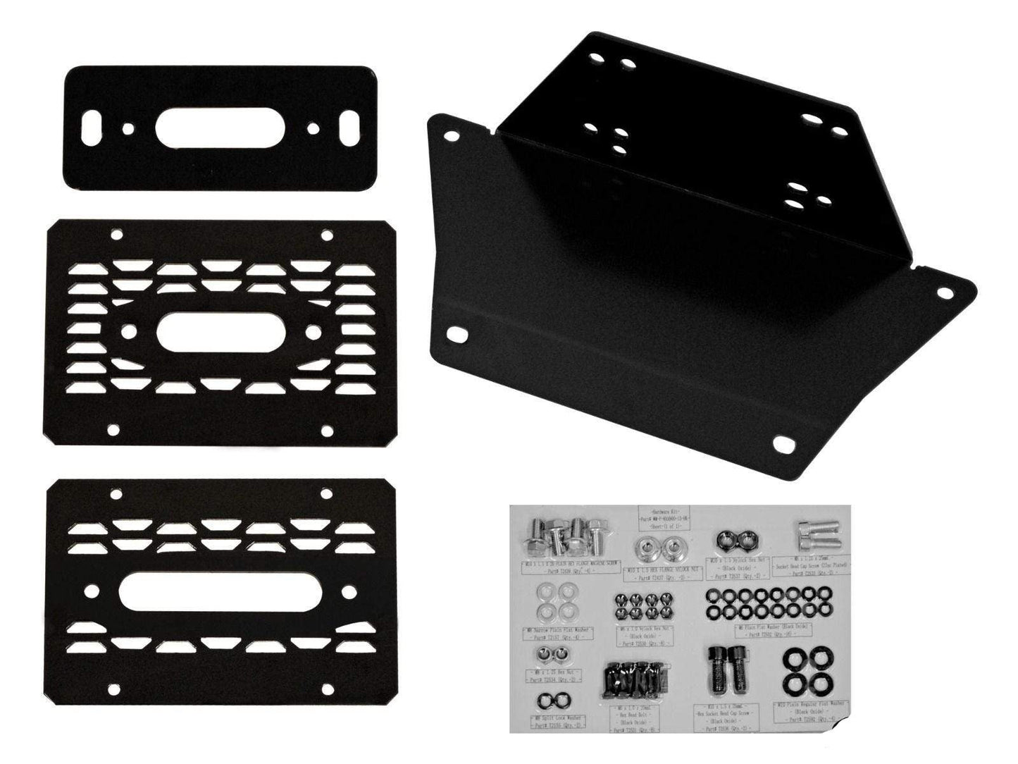 Polaris Ranger XP 1000 Winch Mounting Plate SuperATV