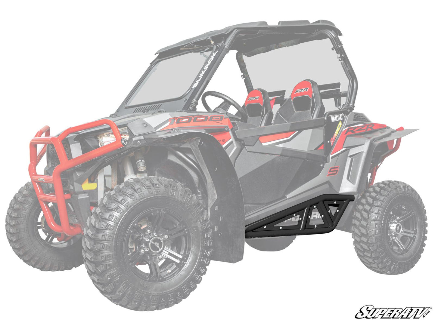 Polaris RZR XP Turbo Heavy Duty Tube Rock Sliders