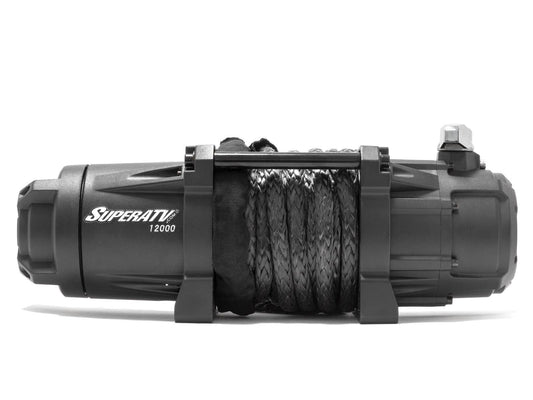 12,000 lb. Winch (with Wireless Remote & Synthetic Rope)