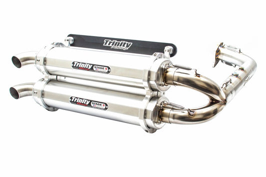 Trinity Racing Polaris RZR Turbo Turbo S Trinity Racing Stinger Exhaust