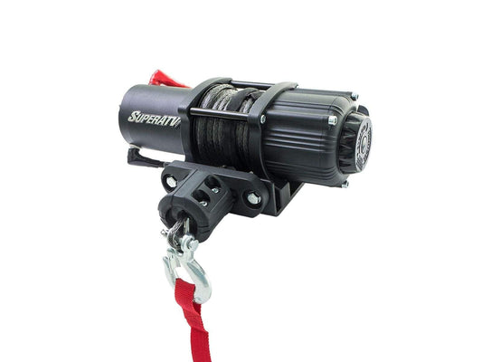 6000 Lb. Black Ops UTV/ATV Synthetic Rope Winch SuperATV