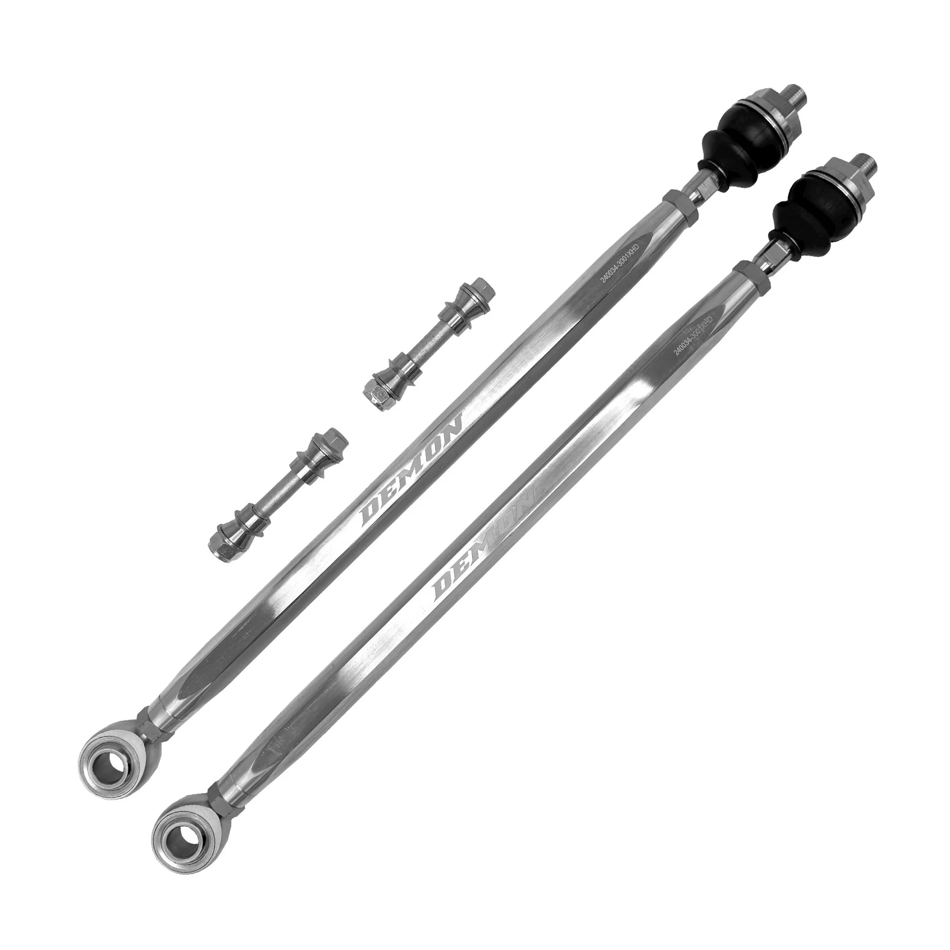 2022-2025 Yamaha Wolverine Rmax2/Rmax4 Demon Xtreme Tie Rod Race Spec (7075 Billet) Raw Finish