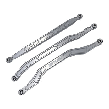 2019-2024 Can-Am Maverick X3 64" Rear Demon Xtreme Radius Rods Race Spec (7075 Billet) RAW FINISH