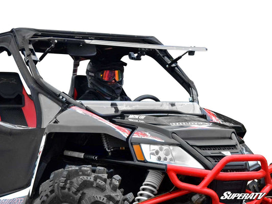 Arctic Cat Wildcat Ultimate Flexibility Scratch-Resistant Flip Windshield - Ready for Any Weather