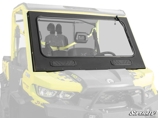 SuperATV Can-Am Defender Glass Windshield - Ultimate Clarity and Durability