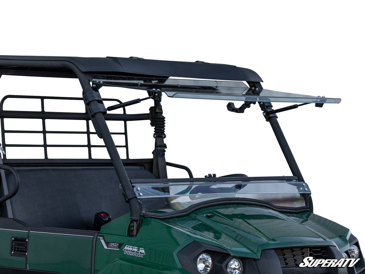 Kawasaki MULE PRO-MX Scratch-Resistant Flip Windshield