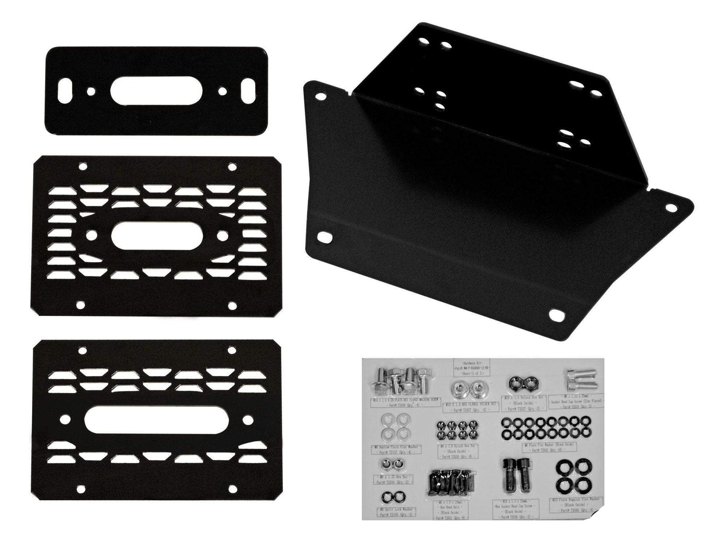 Polaris Ranger XP 570 Winch Mounting Plate SuperATV