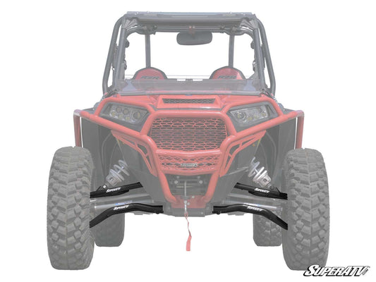 Polaris RZR XP Turbo Adjustable High Clearance 1.5" Forward Offset A-Arms SuperATV