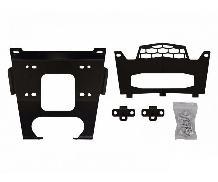 Polaris RZR 900 Winch Mounting Plate SuperATV